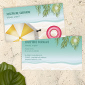 トロピカルパ離れーム海ビーチ旅行代理店 名刺