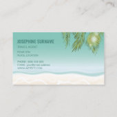 トロピカルパ離れーム海ビーチ旅行代理店 名刺 (裏面)