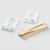 トロピカルヒトサンゴ結婚式 プログラムファン ハンドファン (組立なし)