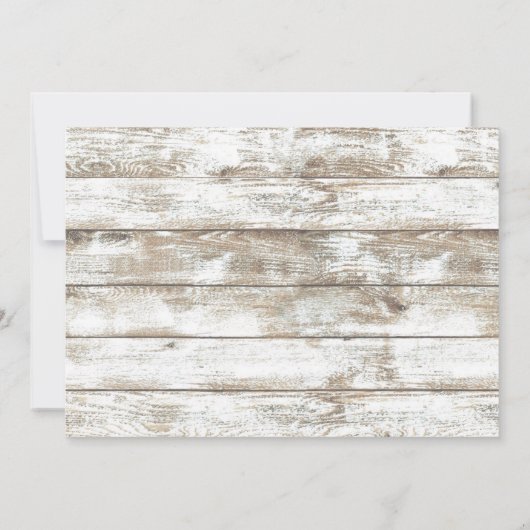 トロピカルヒトデビーチボトルサマー誕生日 招待状 (裏面)