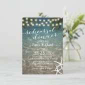 トロピカルヒトデビーチ結婚式リハーサル 招待状 (スタンド正面)