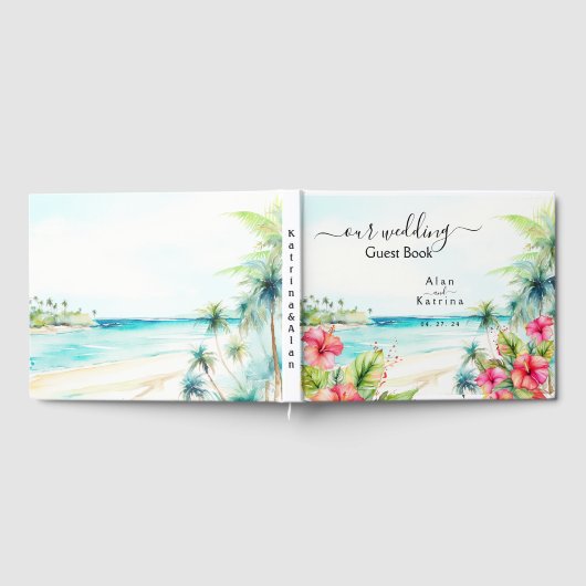 トロピカルヒビスカスビーチデスティネーションゲストブック ゲストブック (全面)