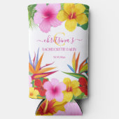 トロピカルヒビスカスビーチバチェロレッテ スリム缶クーラー (正面)