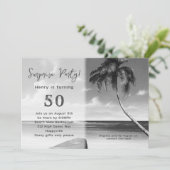 トロピカルヒーズ誕生日サプライズパーティの招待状 招待状 (スタンド正面)