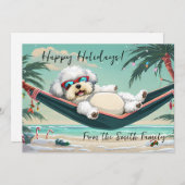 トロピカルビコンホリデー シーズンカード (正面/裏面)