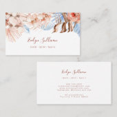 トロピカルビジネスカード 名刺 (正面/裏面)