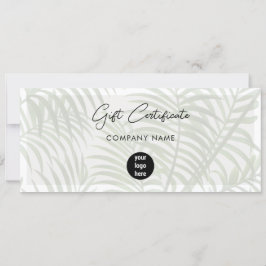 トロピカルビジネスロゴギフト券