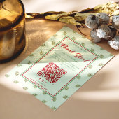 トロピカルビジネスQRコード付き注文カード サンキューカード