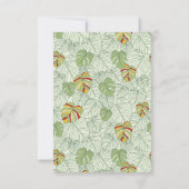 トロピカルビジネスQRコード付き注文カード サンキューカード (裏面)