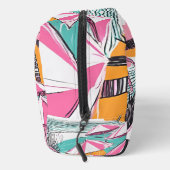 トロピカルビパーソナライズされたベスデザイントイレタリーバッグ ドップキット (右)