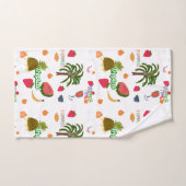 トロピカルビベスタオオルセット バスタオルセット (ハンドタオル)