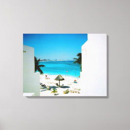 トロピカルビューキャンバス印刷 キャンバスプリント