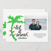 トロピカルビーチのあたたかな願い シーズンカード (正面/裏面)