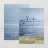 トロピカルビーチの招待状 招待状 (正面/裏面)