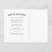 トロピカルビーチの新しいアドレス移行発表 案内ポストカード (裏面)