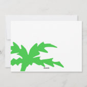 トロピカルビーチの温かい願い シーズンカード (裏面)