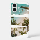 トロピカルビーチの筆致 Case-Mate iPhoneケース (裏面)