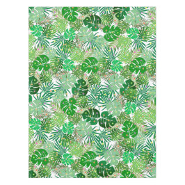 トロピカルビーチの葉クリスマスライトホリデー テーブルクロス