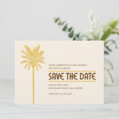 トロピカルビーチのSave the Dateカード セーブザデート (スタンド正面)