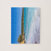 トロピカルビーチアイランドパラダイスフォト ジグソーパズル (縦)