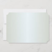 トロピカルビーチアーバー フラワー 招待状 (裏面)