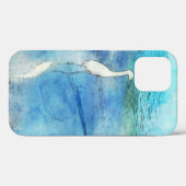 トロピカルビーチインティール(緑がかった色)アクアターコイズブルー Case-Mate iPhoneケース (裏面 (横))