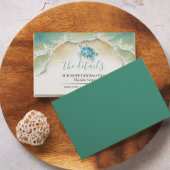 トロピカルビーチウミガメ結婚Webサイト エンクロージャーカード