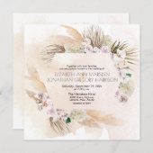 トロピカルビーチオーランズシーオーツアースアーストーン 招待状 (正面/裏面)