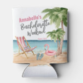 トロピカルビーチガールズウィークエンドバチェロレッテ 缶クーラー (裏面)