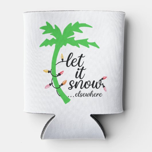 トロピカルビーチクリスマスバケーション 缶クーラー (正面)