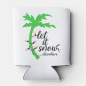 トロピカルビーチクリスマスファミリーバケーション 缶クーラー (裏面)