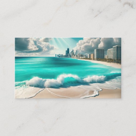 トロピカルビーチゲタウェイ 名刺 (正面)