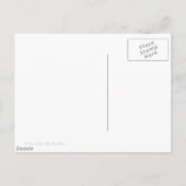 トロピカルビーチサウスウィンドヴィンテージアート ポストカード (裏面)