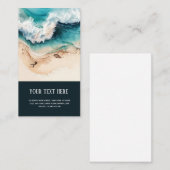 トロピカルビーチサマー名刺 名刺 (正面/裏面)