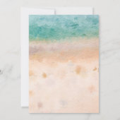 トロピカルビーチサマー密婚招待状 招待状 (裏面)