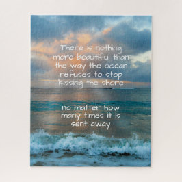 トロピカルビーチサンセットグロータイドラブ引用文 ジグソーパズル