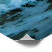 トロピカルビーチサンセットグロータイドレジリエンス引用文 ポスター (角)