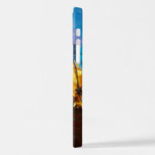 トロピカルビーチサンセット iPhoneケース (左側面)