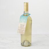 トロピカルビーチサンドは新雪かわいい休日 ボトルネックタグ (アングル)