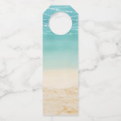 トロピカルビーチサンドは新雪かわいい休日 ボトルネックタグ (裏面)