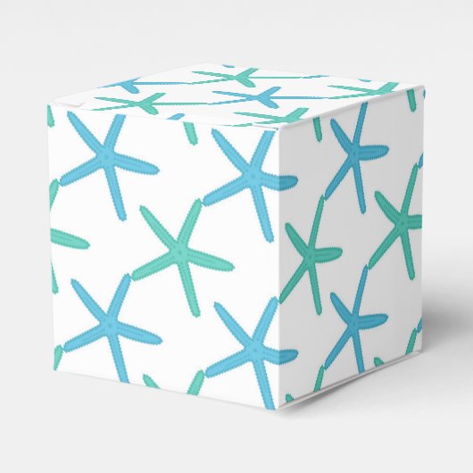 トロピカルビーチシェルのお気に入りギフトボックス フェイバーボックス (正面サイド)