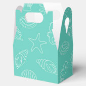 トロピカルビーチシェルのお気に入りギフトボックス フェイバーボックス (オープン)