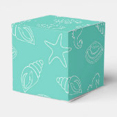 トロピカルビーチシェルのお気に入りギフトボックス フェイバーボックス (裏面サイド)