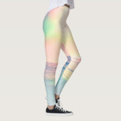 トロピカルビーチシーサンカラフルサマー レギンス (右)