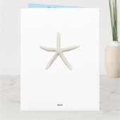 トロピカルビーチシーシェル結婚式 プログラム (裏面)