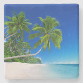 トロピカルビーチストーンコースター ストーンコースター (正面)
