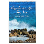 トロピカルビーチズオブカボサンルーカスメキシコワンページ カレンダー (カバー)