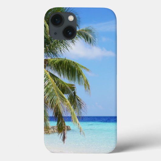 トロピカルビーチターコイズウォーターブルースカイ Case-Mate iPhoneケース (裏面)