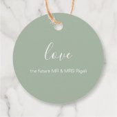 トロピカルビーチターコイズシーサーディウォーターカラー フェイバータグ (裏面)