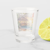 トロピカルビーチティキバーパーティー ショットグラス (裏面)